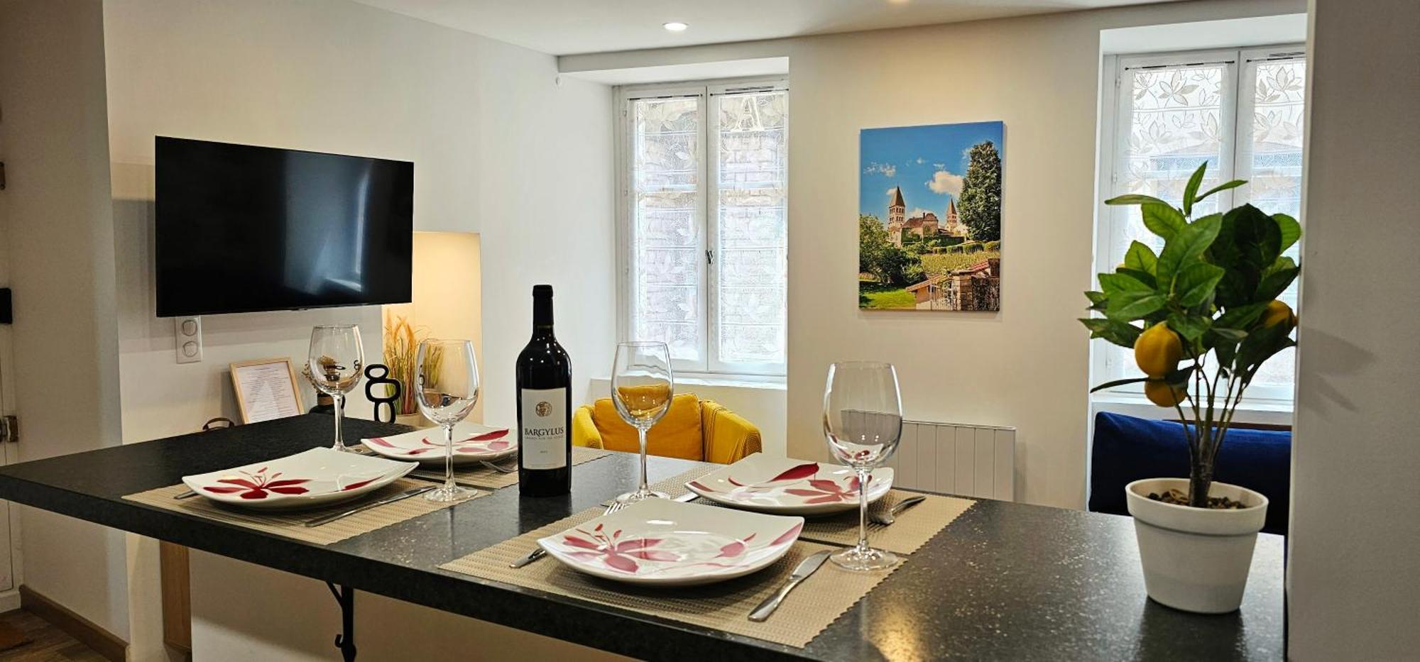 Rez De Chaussee Appartement A Tournus - Yellow Εξωτερικό φωτογραφία